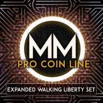 EXPANDED WALKING  LIBERTY SET - PRO COIN LINE